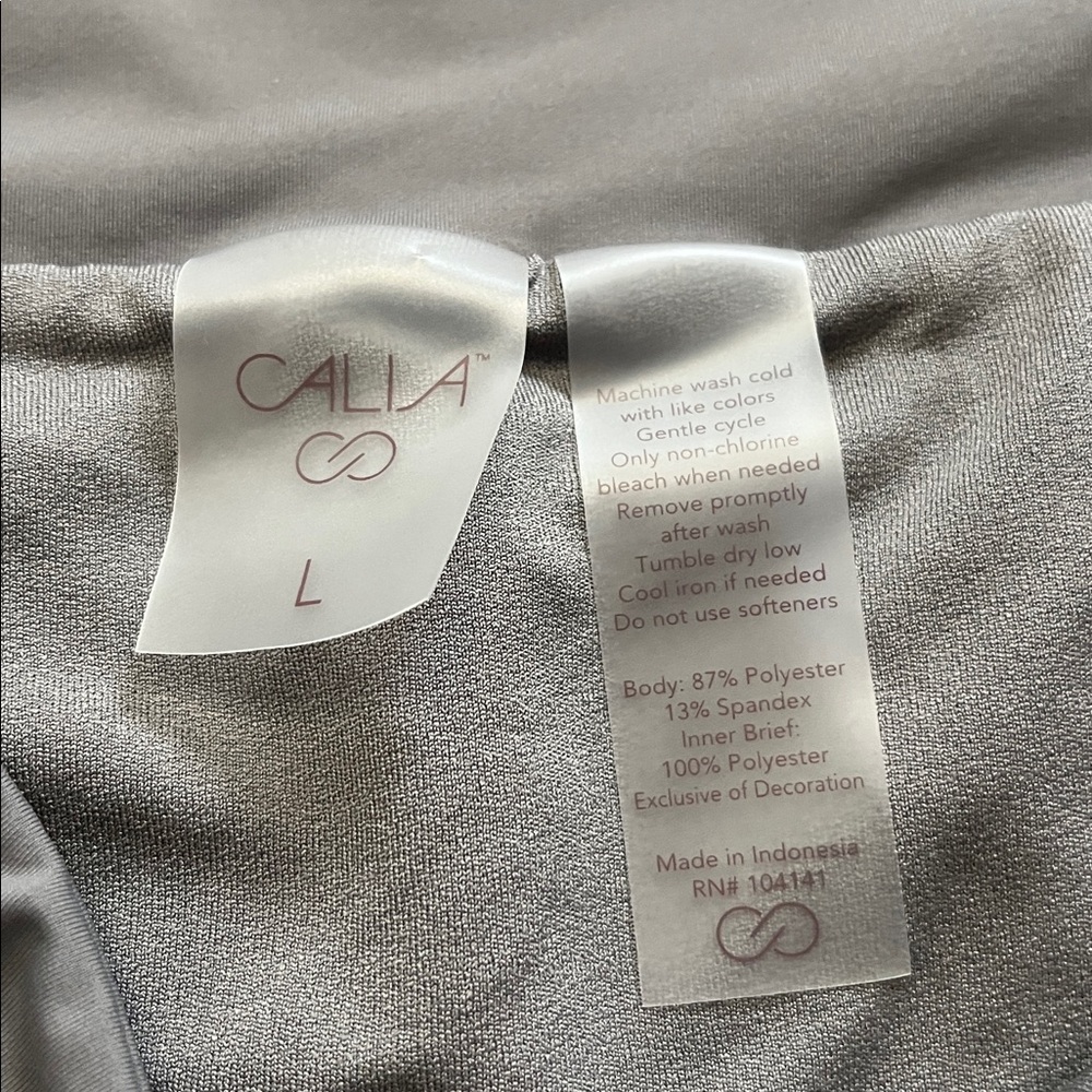 NWT Calia Gray Kick It Up Performance Short 3” inseam Size L - Picture 7 of 12